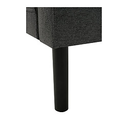 But Canapé 2 places DERBY tissu malmo anthracite pas cher