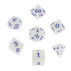 7 / Set De Dés Polyédriques En Plastique Pour Du0026D Dungeons And Dragons Game Toy Style 7 pas cher