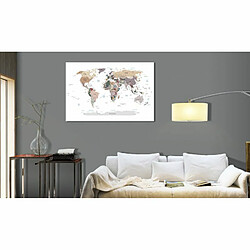 Paris Prix Tableau Imprimé World Map : Where Today? 40 x 60 cm