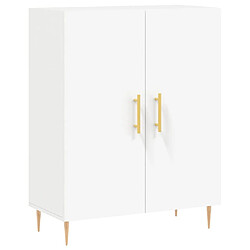 Maison Chic Buffet,Meuble de Rangement,commode pour salon,Cuisine blanc 69,5x34x90 cm bois d'ingénierie -MN57533