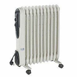 Radiateur bain d'huile Lumix X-Oil Radiator 2000 W Gris 