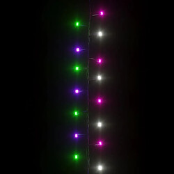 Avis vidaXL Guirlande LED compacte avec 1000 LED Multicolore pastel 25m PVC