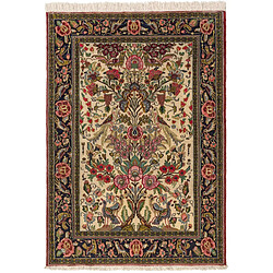 Vidal Tapis de laine 159x110 multicolore Ghom 