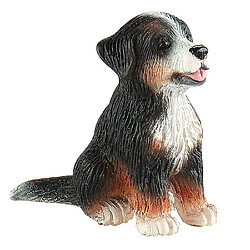 Bullyland Figurine Chien : Bouvier Bernois bébé assis