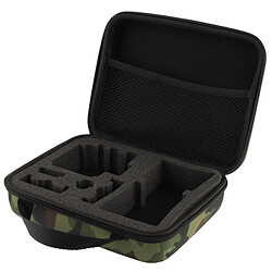 Wewoo Mallette de rangement pour GoPro HERO 4/3 + / 3/2/1 taille: 21 cm x 16 cm x 6,5 cm Camouflage motif EVA antichoc étui portable étanche