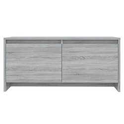 Acheter vidaXL Table basse sonoma gris 90x50x41,5 cm bois d'ingénierie