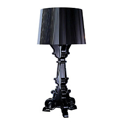 Kartell BOURGIE - Lampe à poser Noir translucide H68-78cm