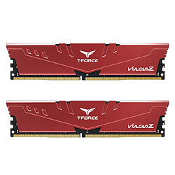 T-Force Vulcan Z - 2 x 8 Go - DDR4 2666 MHz - Rouge pas cher