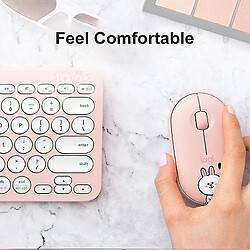 Acheter Universal Yyh souris infructueuse souris Bluetooth Slim pour ordinateur portable (rose)