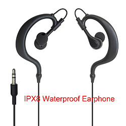 GUPBOO 003 écouteurs intra-auriculaires véritable IPX8 étanche filaire casque de natation sous-marin casque de sport pour téléphone MP3