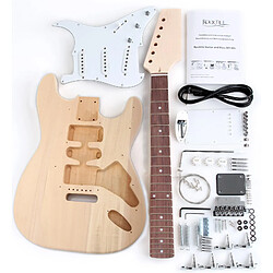 Rocktile DIY Kit de construction guitare électrique style ST