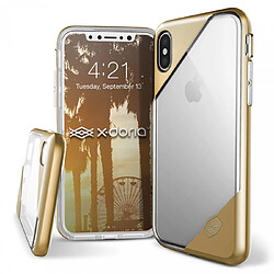 Xdoria Coque Revel Lux Clear Gold Pour Iphone X