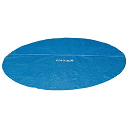 INTEX Couverture solaire de piscine Bleu 538 cm Polyéthylène