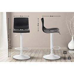 Non Tabouret de bar Hoover W