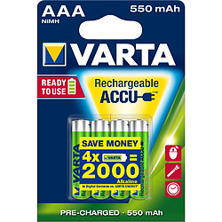 VARTA Recharge Accu Power AAA 550 mAh