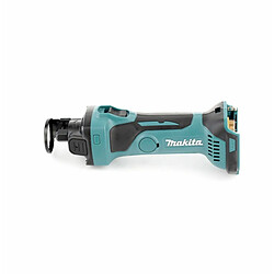 Makita DCO 180 G1J Affleureuse pour plaque de plâtre sans fil 18 V, 30.000 U/min + 1x Batterie 6,0 Ah + Coffret Makpac - sans chargeur 