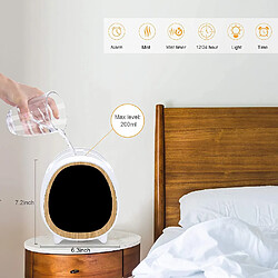 Universal WiFi Diffuseur d'huile essentielle intelligent Humidificateur d'air à ultrasons Utile avec horaire de réveil | Humidificateur