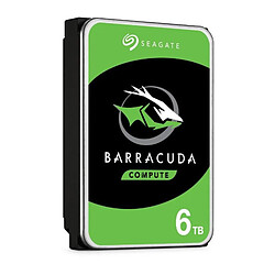 Avis Seagate Technology SEAGATE - Disque dur Interne HDD - BarraCuda - 6To - 5 400 tr/min - 3.5 ST6000DM003