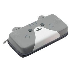 Étui De Transport Mignon De Patte De Chat Compatible Avec Nintendo Switch Thicken Style Gris