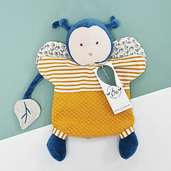 Doudou Marionnette Pollen l'abeille bio - Doudou et compagnie