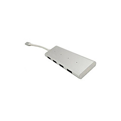 Hub USB CoolBox COO-HUC4U3 Blanc (4 Ports)