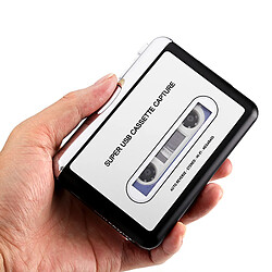 Shopinnov Lecteur cassette USB et convertisseur MP3 Auto reverse Logiciel Audacity