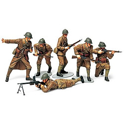 Tamiya Figurines 2ème Guerre Mondiale : Infanterie Française 1940 