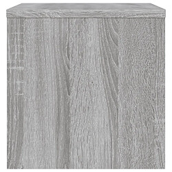 Acheter vidaXL Table de chevet Sonoma gris 40x30x30 cm Bois d'ingénierie