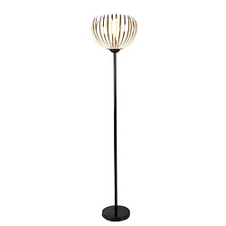 Modern Living Lampadaire PENSEE Noir et blanc