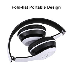 Yonis Casque Bluetooth Pliable Sans Fil, Support MP3 FM Appel, Autonomie 18h pas cher