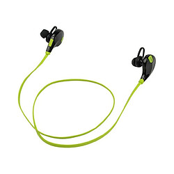 LUUCOZK Écouteurs stéréo de sport universels Bluetooth sans fil avec mains libres - Vert 