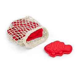 Avis Bigjigs Toys 4 moules à sable en silicone rouge