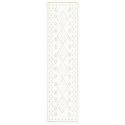 Hadorn Tapis 305x80 Blanc St. Gallen Folklore 