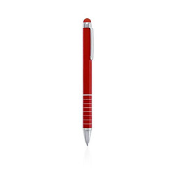 Avis Totalcadeau Stylo en aluminium à plaque tournante avec stylet tactile Couleur - Fuchsia pas cher