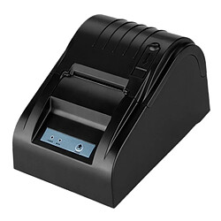 Wewoo Etiqueteuse noir Imprimante de reçu thermique portable 90mm / sec, commande ESC / POS compatible