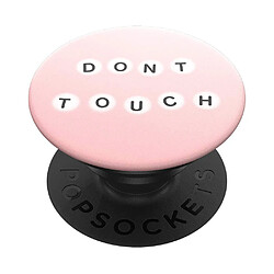 PopSockets - Support et Grip Interchangeable pour Smartphone et Tablette - Dont Touch