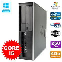 PC HP Elite 8200 SFF Intel Core I5 3.1GHz 4Go Disque 250Go DVD WIFI W7 · Occasion 