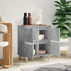 Avis Maison Chic Buffet,Meuble de Rangement,commode pour salon,Cuisine Gris béton 60x35x70 cm Bois d'ingénierie -MN69129