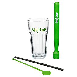 Avis Maison Futee kit Mojito 13 pièces : verres, pailles, touilleurs et pilon