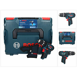 Bosch GSB 12V-15 Professional Perceuse-visseuse à percussion sans fil Solo + Coffret L-Boxx ( 06019B690E ) - sans Batterie ni Chargeur