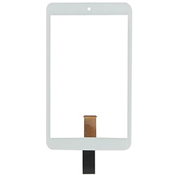 Wewoo Pour Asus Memo Pad 8 blanc / ME181C / ME181 pièce détachée remplacement d'écran tactile (seul sans le LCD)