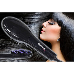 Acheter Cenocco Brosse chauffante lissante noir Cennoco CC9011-NOIR