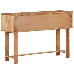 Maison Chic Buffet,Meuble de Rangement,commode pour salon,Cuisine 115x35x75 cm Bois d'acacia massif -MN48756