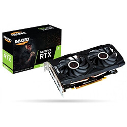 Inno 3D GeForce RTX 2060 Twin X2 Carte Graphique 6Go RAM GDDR6 7000MHz HDMI Noir 