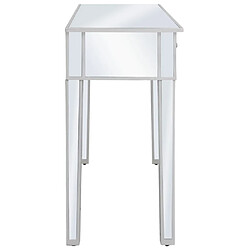 Acheter Maison Chic Table console | Meuble d'entrée | Table d'appoint miroir MDF et verre 106,5 x 38 x 76,5 cm -GKD49659