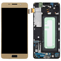 Avis Wewoo Matériel TFT Ecran LCD et numériseur Assemblage complet avec cadre pour Galaxy A5 2016 / A510F Or