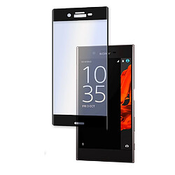 Sony Xperia XZ 4G : Protection d'écran en verre trempé FULL Cover noir - Tempered glass Screen protector 9H premium / Films vitre Protecteur d'écran verre trempé Sony Xperia XZ smartphone - Version intégrale avec accessoires - XEPTIO 