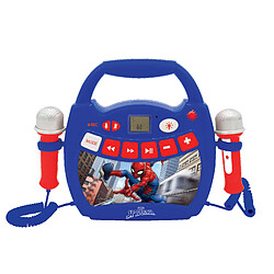 Lexibook Enceinte Bluetooth Spider-Man avec Effets Lumineux et Micros