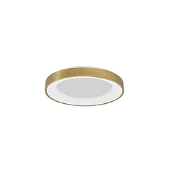 NOVA LUCE Plafonnier RANDO THIN Or Brossé LED 50 W