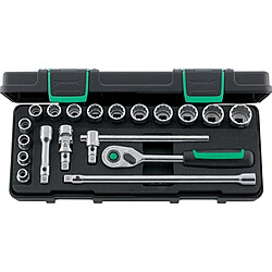 STAHLWILLE Coffret de douilles 3/8" 19 pièces 45/14/5I QR 